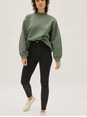Everlane Women’s Black The Way High-Rise Skinny Jeans Size 32